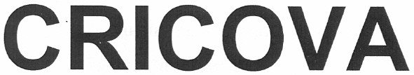 Торговельна марка CRICOVA за свідоцтвом №152770